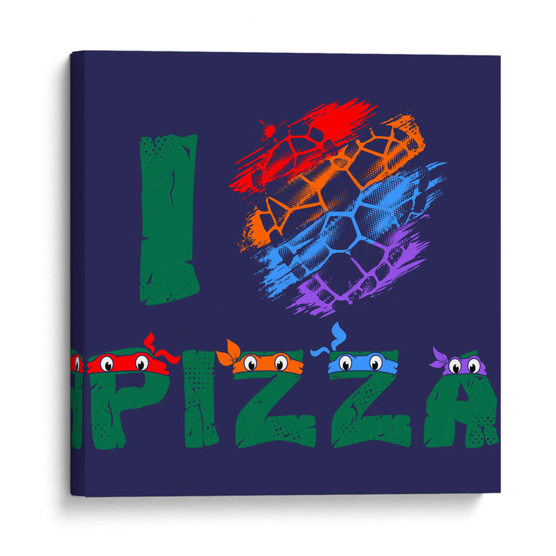 Amo la Pizza - Roge I. Luis | Cuadro decorativo de Canvas Lab