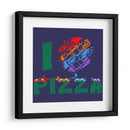 Amo la Pizza - Roge I. Luis | Cuadro decorativo de Canvas Lab