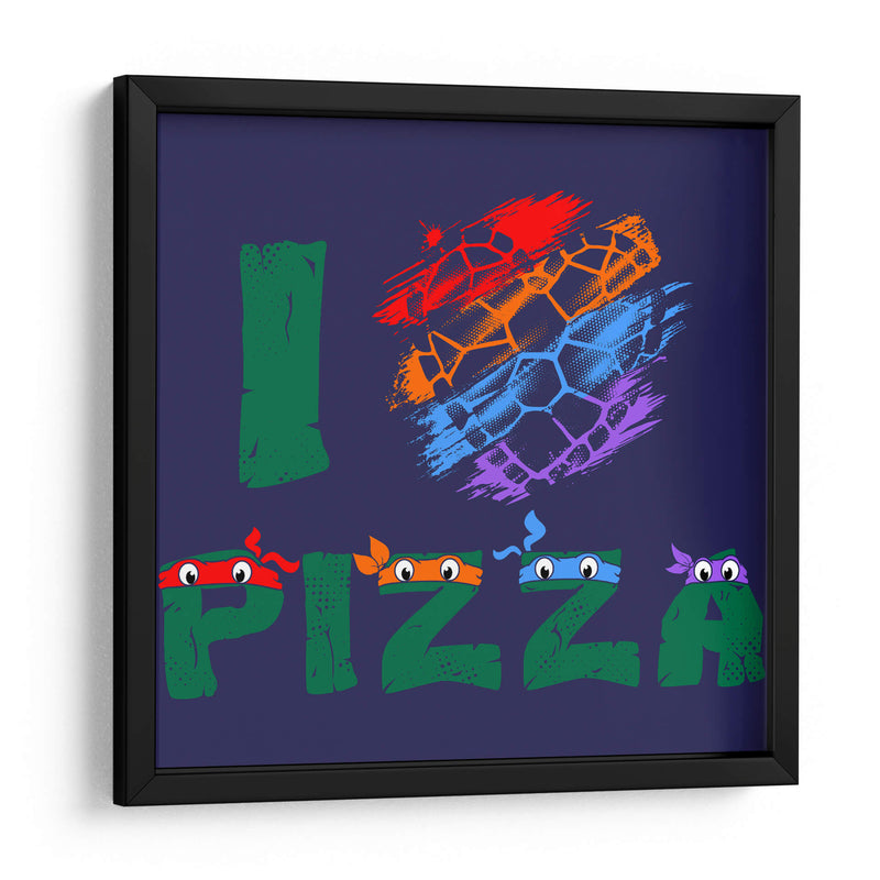 Amo la Pizza - Roge I. Luis | Cuadro decorativo de Canvas Lab