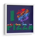 Amo la Pizza - Roge I. Luis | Cuadro decorativo de Canvas Lab