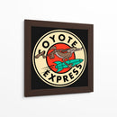 Coyote Express - Roge I. Luis | Cuadro decorativo de Canvas Lab
