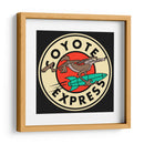 Coyote Express - Roge I. Luis | Cuadro decorativo de Canvas Lab