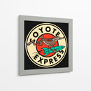 Coyote Express - Roge I. Luis | Cuadro decorativo de Canvas Lab