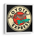 Coyote Express - Roge I. Luis | Cuadro decorativo de Canvas Lab