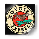 Coyote Express - Roge I. Luis | Cuadro decorativo de Canvas Lab