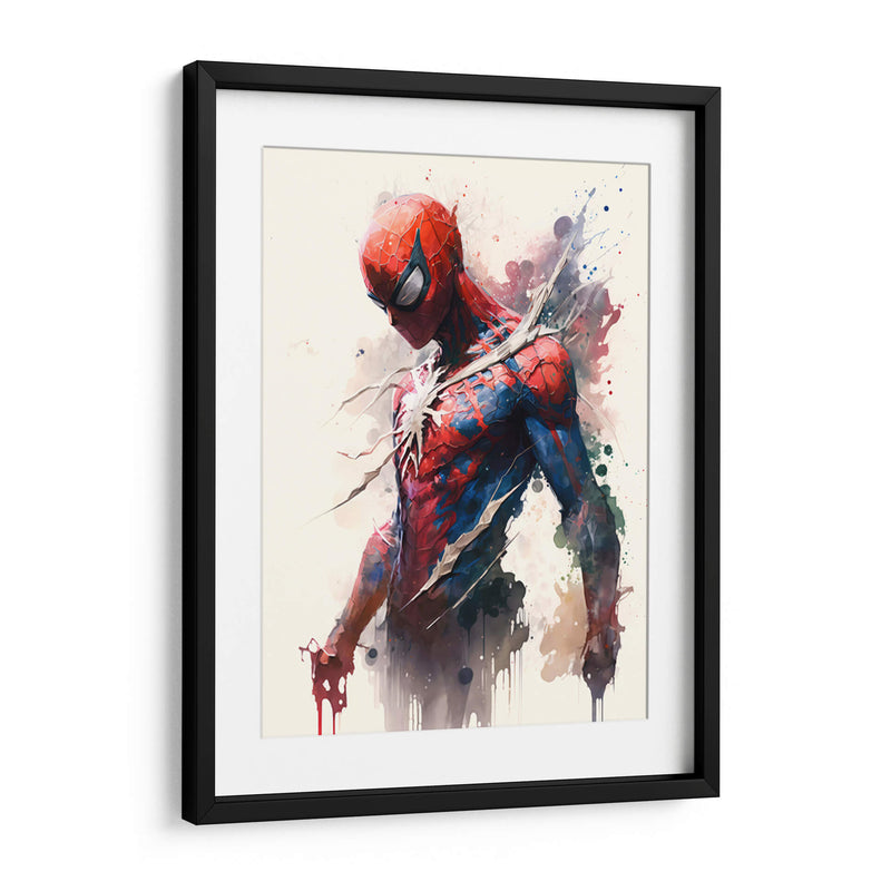 Spiderman - Impressionist Hero | Cuadro decorativo de Canvas Lab