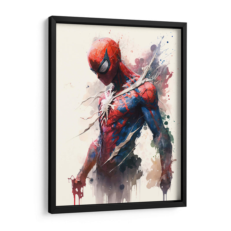 Spiderman - Impressionist Hero | Cuadro decorativo de Canvas Lab