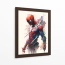 Spiderman - Impressionist Hero | Cuadro decorativo de Canvas Lab