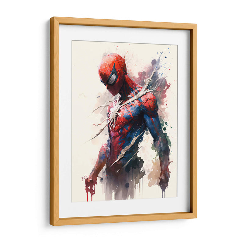 Spiderman - Impressionist Hero | Cuadro decorativo de Canvas Lab