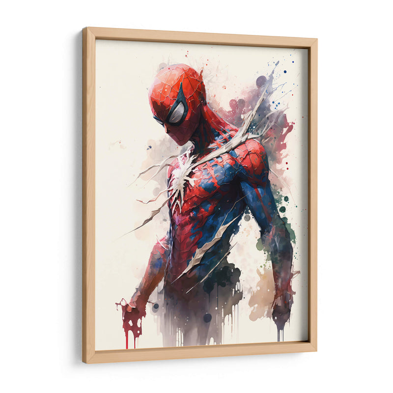 Spiderman - Impressionist Hero | Cuadro decorativo de Canvas Lab