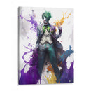 The Joker - Impressionist Hero | Cuadro decorativo de Canvas Lab