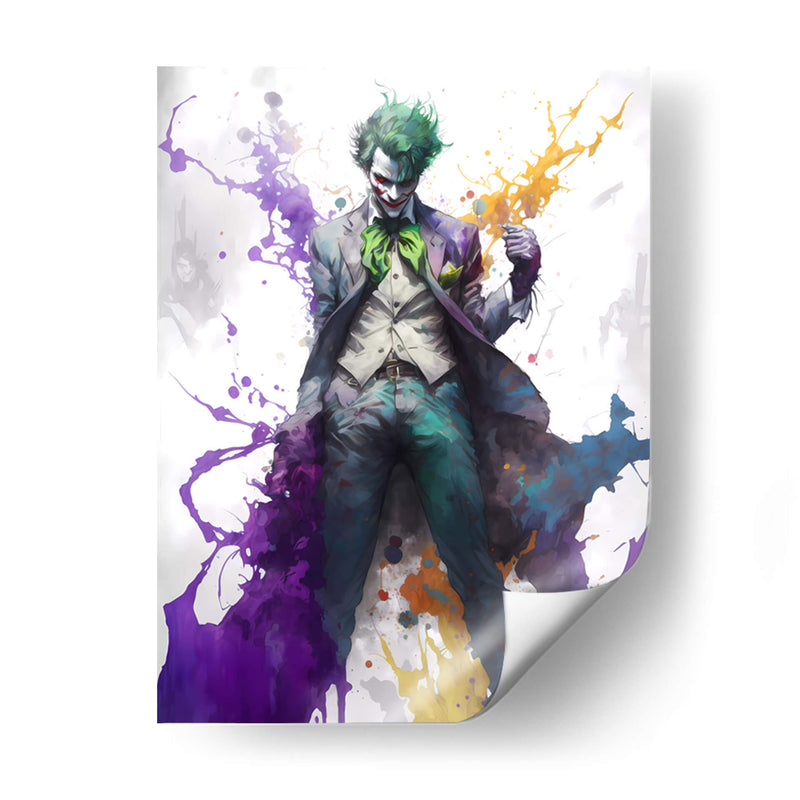 The Joker - Impressionist Hero | Cuadro decorativo de Canvas Lab
