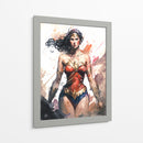 Mujer Maravilla - Impressionist Hero | Cuadro decorativo de Canvas Lab