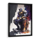 Thanos - Impressionist Hero | Cuadro decorativo de Canvas Lab