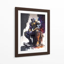 Thanos - Impressionist Hero | Cuadro decorativo de Canvas Lab