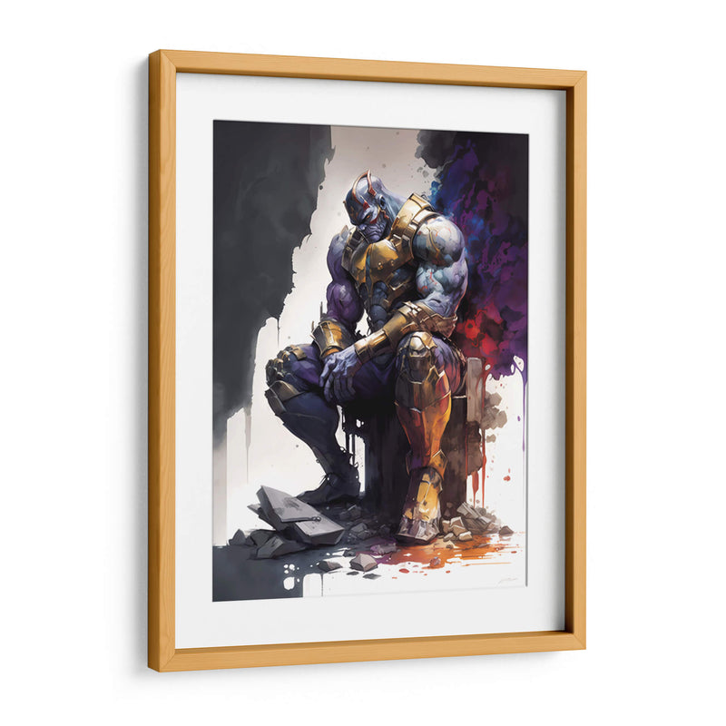 Thanos - Impressionist Hero | Cuadro decorativo de Canvas Lab
