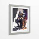 Thanos - Impressionist Hero | Cuadro decorativo de Canvas Lab