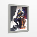Thanos - Impressionist Hero | Cuadro decorativo de Canvas Lab