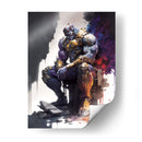 Thanos - Impressionist Hero | Cuadro decorativo de Canvas Lab