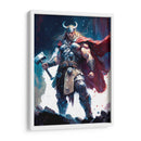 Thor - Impressionist Hero | Cuadro decorativo de Canvas Lab