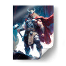 Thor - Impressionist Hero | Cuadro decorativo de Canvas Lab