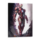 Ironman - Impressionist Hero | Cuadro decorativo de Canvas Lab
