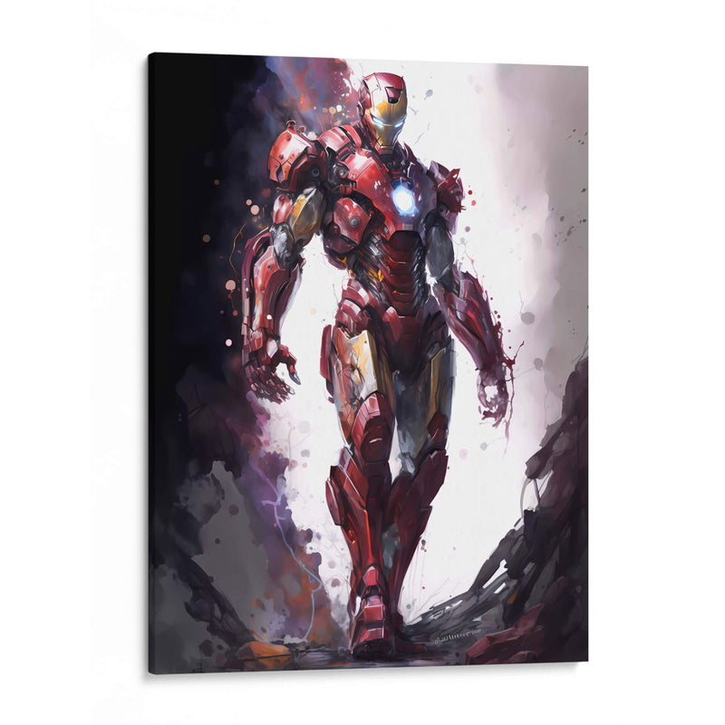 Ironman - Impressionist Hero | Cuadro decorativo de Canvas Lab