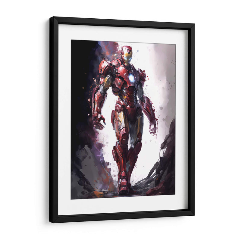 Ironman - Impressionist Hero | Cuadro decorativo de Canvas Lab