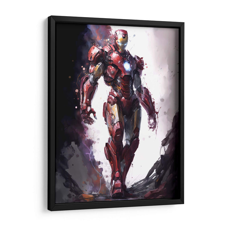 Ironman - Impressionist Hero | Cuadro decorativo de Canvas Lab