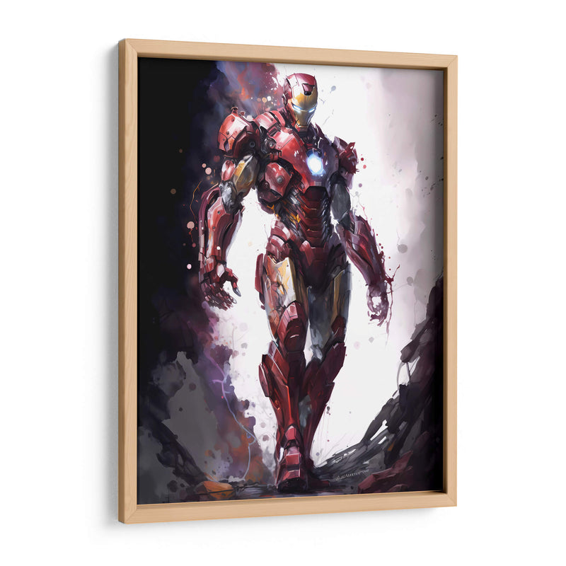 Ironman - Impressionist Hero | Cuadro decorativo de Canvas Lab