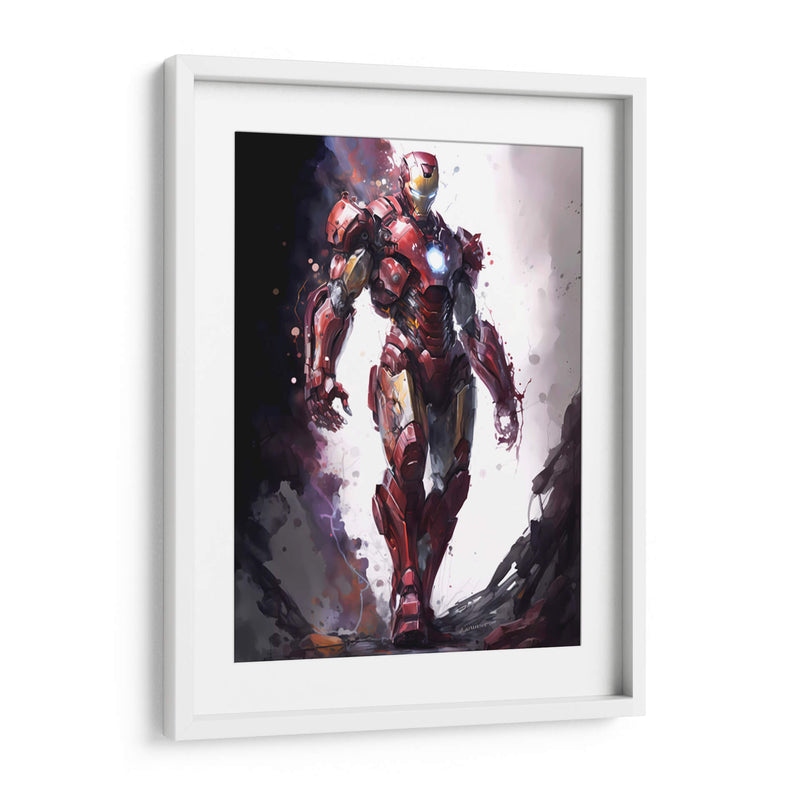 Ironman - Impressionist Hero | Cuadro decorativo de Canvas Lab
