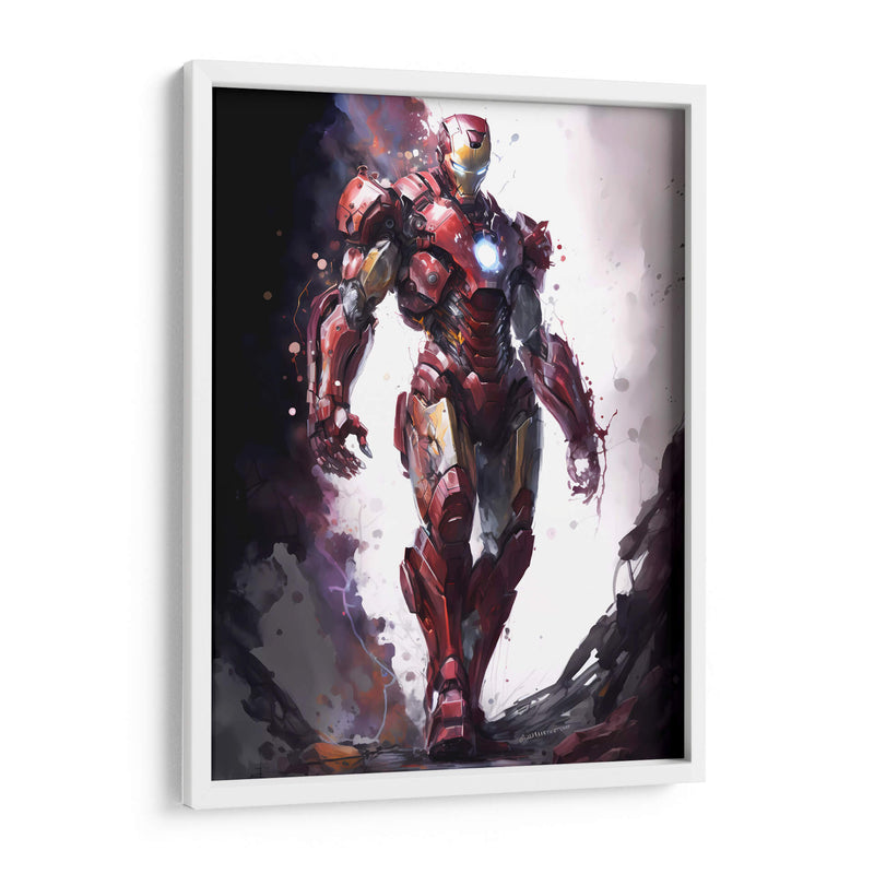 Ironman - Impressionist Hero | Cuadro decorativo de Canvas Lab