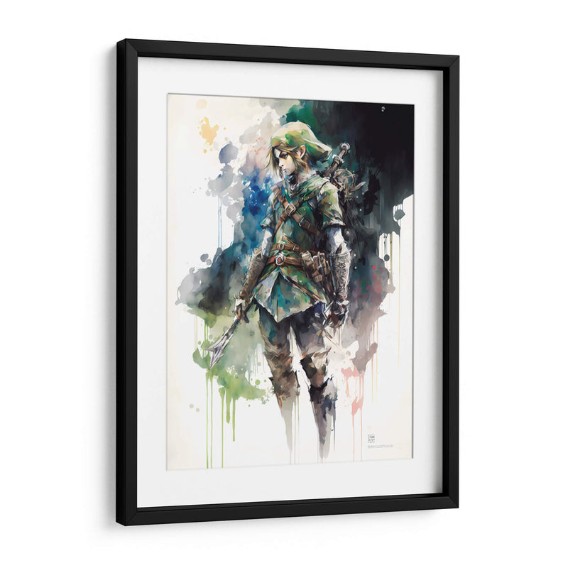 Link - Impressionist Hero | Cuadro decorativo de Canvas Lab