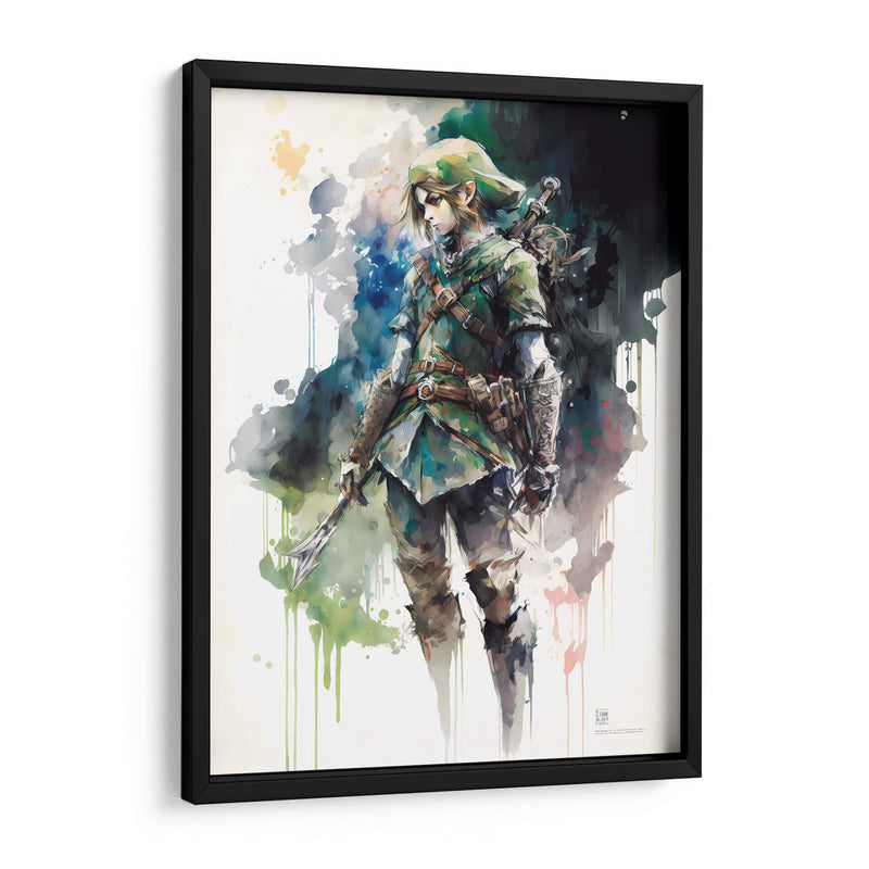 Link - Impressionist Hero | Cuadro decorativo de Canvas Lab