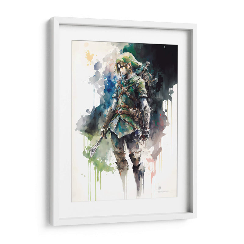 Link - Impressionist Hero | Cuadro decorativo de Canvas Lab