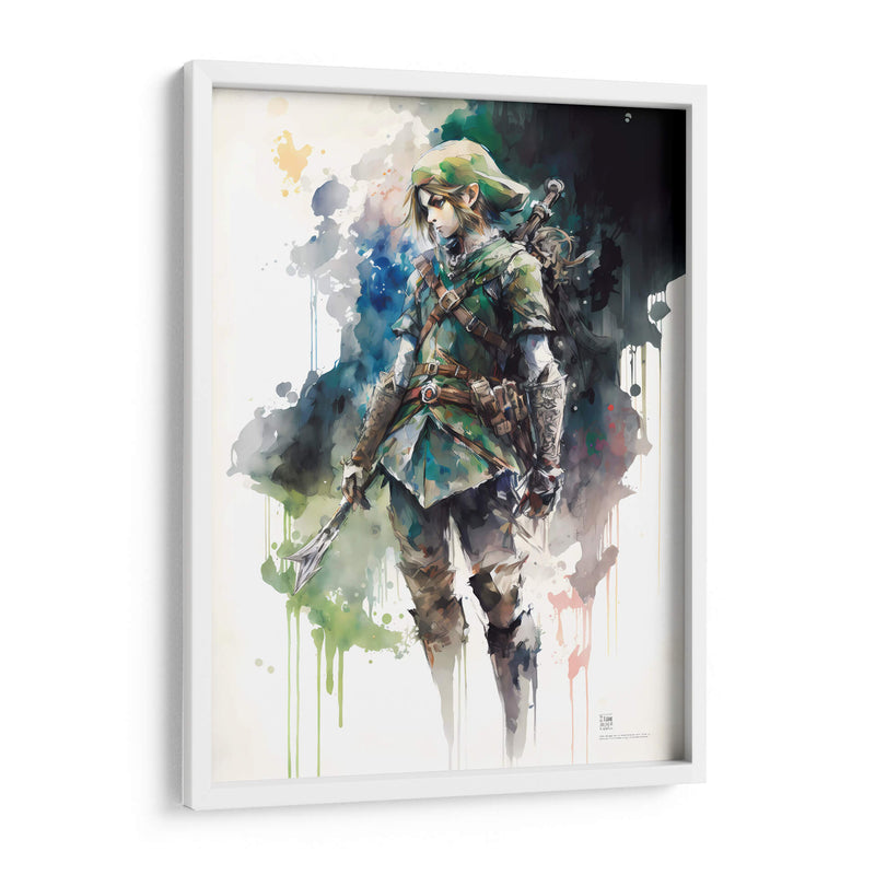 Link - Impressionist Hero | Cuadro decorativo de Canvas Lab