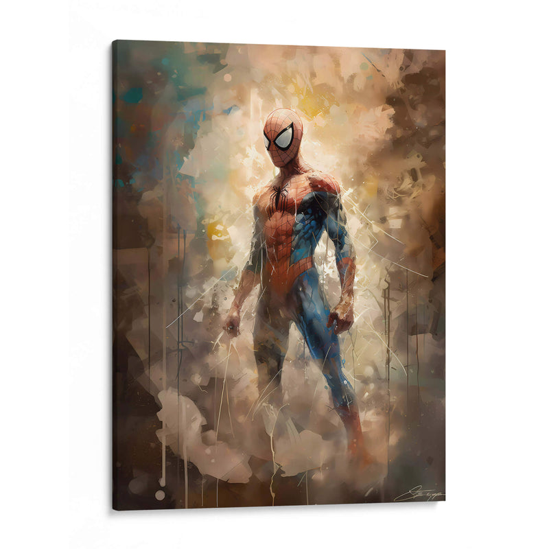 Spiderman 2 - Impressionist Hero | Cuadro decorativo de Canvas Lab