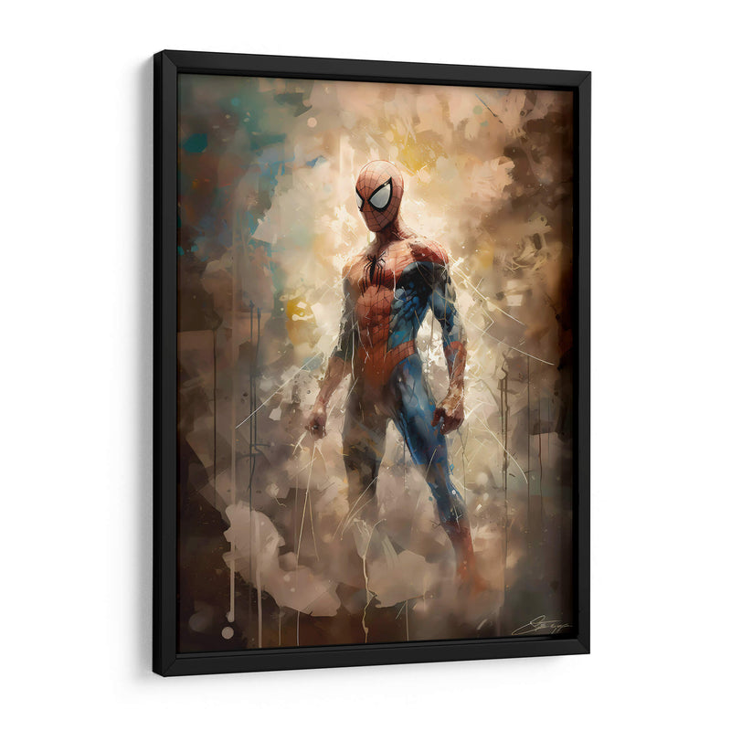Spiderman 2 - Impressionist Hero | Cuadro decorativo de Canvas Lab