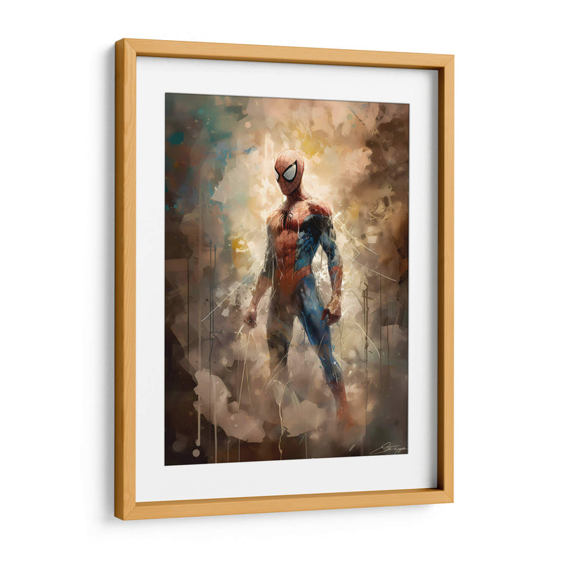 Spiderman 2 - Impressionist Hero | Cuadro decorativo de Canvas Lab