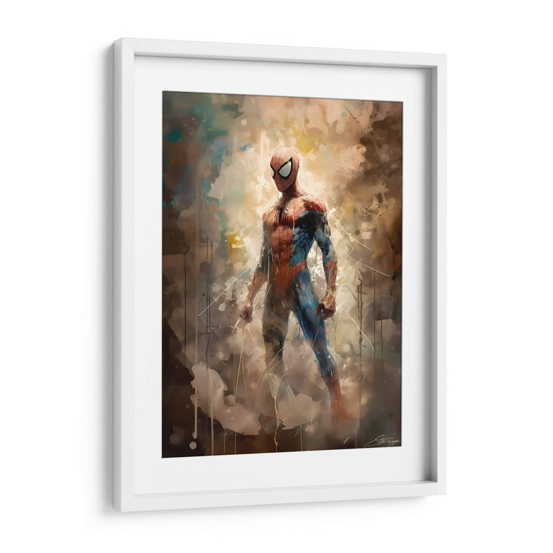 Spiderman 2 - Impressionist Hero | Cuadro decorativo de Canvas Lab