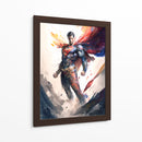 Superman - Impressionist Hero | Cuadro decorativo de Canvas Lab