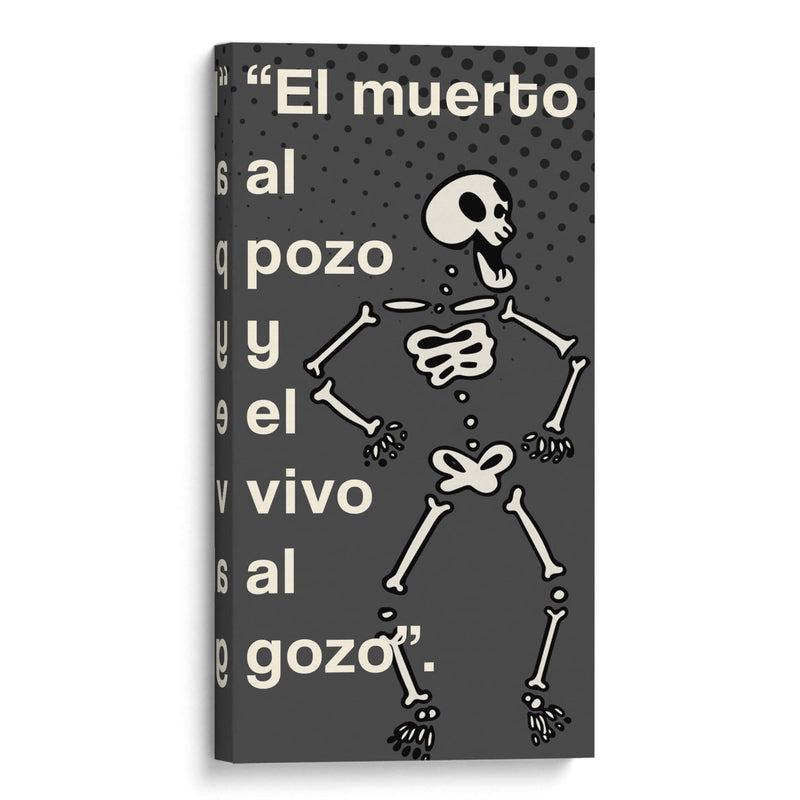 009_El muerto al pozo I (6) - Jorge Méndez | Cuadro decorativo de Canvas Lab