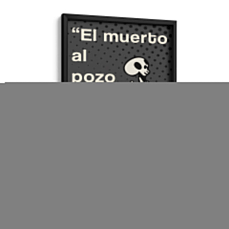 009_El muerto al pozo I (6) - Jorge Méndez | Cuadro decorativo de Canvas Lab