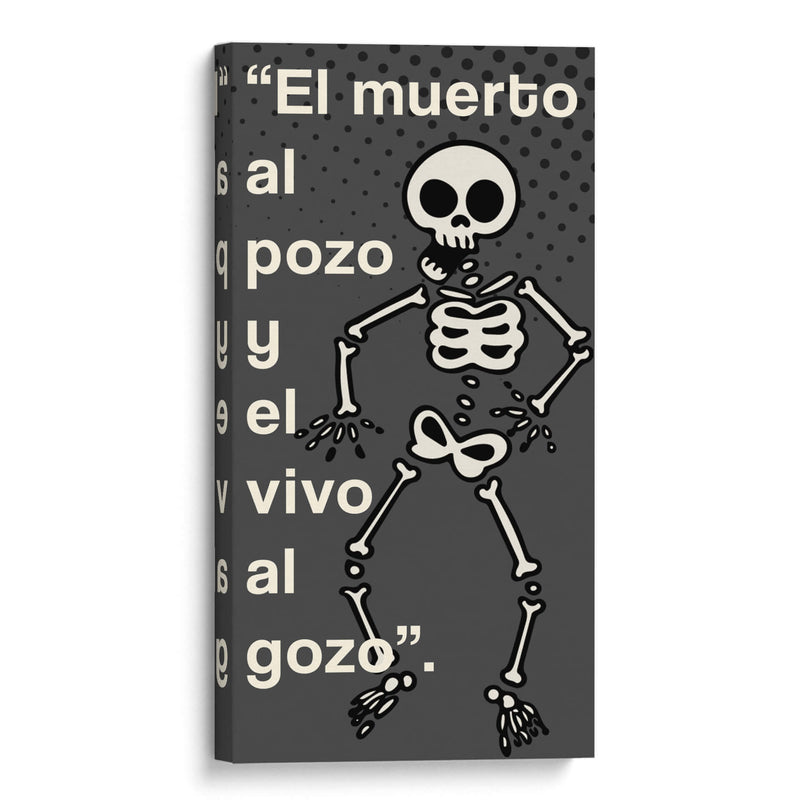 009_El muerto al pozo H (6) - Jorge Méndez | Cuadro decorativo de Canvas Lab