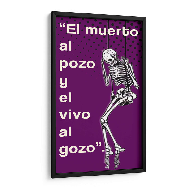 009_El muerto al pozo D (2) - Jorge Méndez | Cuadro decorativo de Canvas Lab