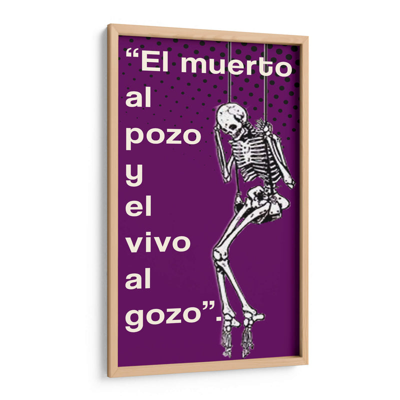 009_El muerto al pozo D (2) - Jorge Méndez | Cuadro decorativo de Canvas Lab