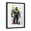 Hulk - Impressionist Hero | Cuadro decorativo de Canvas Lab