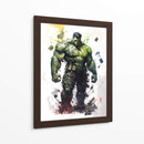 Hulk - Impressionist Hero | Cuadro decorativo de Canvas Lab