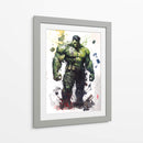 Hulk - Impressionist Hero | Cuadro decorativo de Canvas Lab