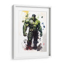 Hulk - Impressionist Hero | Cuadro decorativo de Canvas Lab